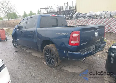 2023 Ram 1500 Laramie 4X4 5'7 Box z USA, uszkodzony, nr VIN 1C6SRFJT9PN542437